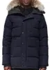 Puffer Jackets Mens Designer Down Parkas nouveau épais chaud coupe-vent imperméable longue section slim doudoune mâle manteau d'hiver Doudoune Homme Carson