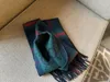 Neuer Winterdesigner-Schal-Frauen-Netto Red Doppy Side-Letter Tassel 100% Kaschmirschal Frauen Schal Labbe alle passen lang