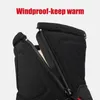 Laarzen Winter Wandelschoenen Heren Sneeuw Warm Pluche Zijrits Voor Man Mode Waterdichte Outdoor Booties Antislip 231027