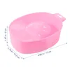 Nail Gel Dip Powder Remover Bowl Soaking Tray Hand Soaker Soak Off Watermelon Red