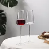 Wine Glasses 2 Pcs Crystal Champagne Whiskey Drinkware Bar Party Valentine's Day Year Christmas Gifts