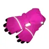 Children's Finger Gloves Warm Winter Riding Gloves Children Five-fingers Ski Sport Gloves Waterproof And Windproof Non-slip Mitten 231027