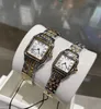 Uhr saphir glas luksus zegarek panthere kwarc ruch mody Watch damskie eleganckie zegarek zegar