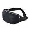 Nya midja väskor Kvinnor män Fanny Pack Female Male Belt Bag Polid Color Pu bröstväska brösttelefon Pouch2239