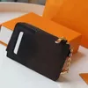 M69431 High quality Card Holder Women Genuine RECTO VERSO Wallet Mini Zippy Organizer Wallet Coin Purse Bag Belt Charm Key Pouch Pochette Accessoires