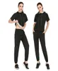 Nanosilver Body Shaper Sausa Sweat Suit Shirt Hoodies Hosen Weste Taille Trainer Sets für Frauen Laufen Yoga Gym Fitness Wear4961786