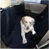 Transportín para perros, alfombrilla para mascota para coche, asiento trasero de viaje para cachorros, accesorios impermeables antisuciedad para Golden Retriever, suministros de cojines, Protector de colchones