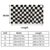 Filtar flanell filt för sovrum mjuk luftkonditionering filtar checkerboard element soffa filt bärbar tupplur sjal handduk 231027