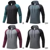 Abbigliamento da palestra Uomo Fitness Corsa Jogging sportivo Sport all'aria aperta Atletico Allenamento muscolare Felpa Top per uomo