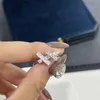 Designer de haute qualité simuler des diamants Bague S925 Bijoux de luxe Bagues de fiançailles Femmes Diamants Bijoux de mariage Plaqué or 18 carats Bague Vintage Taille 6/7/8 Coffret cadeau