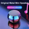 Minihögtalare True Wireless Stereo Bluetooth Speaker Small Steel Cannon Portable Mini Colorful Mp3 Music Sports Outdoor