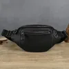 Bolsas de cintura Bolso de cuero genuino para hombres Multifuncional Ajuste Pecho Cuero de vaca Hombro suave Teléfono cruzado 231027