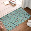 Dywany Boże Narodzenie Dachshund Wzór pies portier przeciwpoślizgowy kuchnia łazienka mata ogrodowa garaż drzwi podłoga dywan dywanowy
