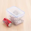 Vierzijdige Gesp Crisper Box PP Plastic Verzegelde Doos Fruit Bento Box Magnetron Verwarmde Voedsel Opbergdoos 3000ml 1222014