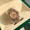 مع مربع الأصلي الفاخر AAA Watch 41mm تاريخ الرئيس فقط SAPPHIRE GLASS ASIA 2813 الحركة الميكانيكية الساعات الساعات الهدية