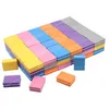 50pcs mini nail sponge file file block block sanding sanding أدوات الأظافر المهنية مزدوجة الوجهين باديكير مانيكير