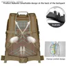 Outdoor Bags SFXEQR Military Backpack 45L Large Capacity Camping Man Rucksacks Tactical Hunting Nylon Bags For Sport Trekking Waterproof Pack Q231028