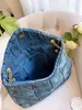 10a designer denim shoulder bags blue flap messenger chain handbags purses high quality woman crossbody bag 2024 new women cool flat wallet fashion girl