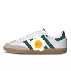 Chaussures de créateurs Gazell Chaussures décontractées pour hommes Femme Designer Trainers Cloud White Core BONNER BONNERS COLLOGIATE GREEN GUM OUTDOOOR SAPPORTS SPORTS FLAT 114