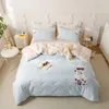 Ensembles de literie S haute qualité garçons et filles dessin animé draps ensemble housse de couette double chambre simple couette