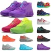 Avec boîte chaussures de sport de basket-ball baskets Blast Buzz City Rock Ridge rouge Lamelo Ball 1 Mb.01 femmes Lo Ufo pas d'ici Qu