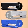 Staplers M G 3 Colors 360 Degree Rotary Stapler Desktop Stapler with Staples Sharp Chisel for Office and school Stationery accessories 231027