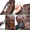 Waist Bags BULLCAPTAIN Genuine Leather Vintage Packs Men Travel Fanny Pack Belt Bum Shoulder Bag Mobile Phone Pouch 231027