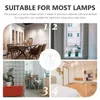 Pendant Lamps Lampshade Frame Desk Light Vintage Woven Fixture Stand Ring For Iron Wire Cover Decor