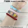 Bangle Leather Bracelet Wristband 8/10mm Width 21cm Length 50pcs Through Slide Charms Letters Alphabet DIY Jewelry For Women Kids Gift