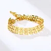 Élégant grande chaîne épaisse lien Bracelets pour femme couleur or femme poignet bijoux mode bijouxBracelets bijoux accessoires