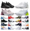 270s Chaussures de course Hommes Femmes Baskets Triple Rouge Noir Volt Université Bleu Arc-en-ciel Métallisé Or USA Hommes Femmes Sports de plein air Marche Jogginfds