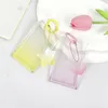 Card Holders Acrylic Kpop Pocard Holder Transparent 3 Inch Idol Po Sleeves Bus Student Case Protector