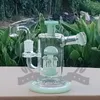 Dab rig in vetro rosa viola da 6,5 pollici nuovo bong unico per pipa ad acqua in vetro