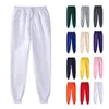 Herenbroeken Heren Fleece Joggingbroek Blank Trackpants Jogging Unisex Polyester Track Broek Jogger Voor Pantalons Pour Hommes