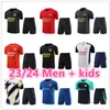 2023 2024 Arsen SAKA Survêtement de football Combinaison d'entraînement à manches courtes Hommes et enfants 23 24 Survêtements de football Jersey Shirt Shorts Kit Maillot Foot Camiseta Futbol