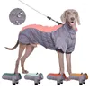Dog Apparel Winter Warm Big Jacket Thicken Clothes Waterproof Dogs Coat For Medum Large Reflective Labrador Clothing