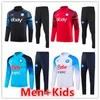 22/23/24 Napoli Survêtement Maillot de football Kits de football 2023 2024 SSC Naples AE7 D10S Hommes costume d'entraînement porter Formation tuta Chandal Squitude Ensembles de survêtements de jogging