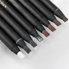 Eyebrow Enhancers 12PCS White Eyebrow Pencil Draw Line Pen Eyeshadow Natural Long-Lasting Tattoo Tint Waterproof Eye Brow Makeup Beauty Kit 231027