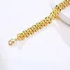 Elegant Big Thick Chain Link Bracelets for Women Gold Color Female Wrist Jewelry Fashion JewelryBracelets Jewelry Accessories