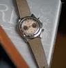 Armbandsur Farasute Men Chronograph Watch 38mm Luxury Watches VK64 Quartz Movement Panda Waterproof Sapphire Bubble Mirror Limited Version