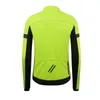 Racejassen RISESBIK Winterfietsjack voor heren Thermische fleece Fietskleding Winddicht Waterdicht Softshell Ritszakken