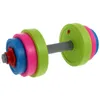 Hanteln Dumbbel Kids Training Dumbbell Kindergarten Langhantel Mini -Spielzeug kreatives Kleinkind Heimsportspiele