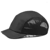 Ball Caps Thin Breathable Mesh Baseball Cap Outdoor Sports Sun Hat Moisture Wicking And Cool Male