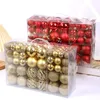 Decorações de Natal GS144 Bola Pendurada 100pcs Conjunto 3cm Enfeites de Árvore Fontes de Festa Decoração de Casa 231027