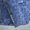 Abiti da uomo Abito da uomo Abito da sposa uomo Jacquard Abito a tre pezzi da uomo Uomo 3 pezzi