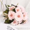 Decorative Flowers Wedding Bouquet Series Single Carnation Rose Flower Set Soap Artificial Decoration Accessories