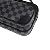 The latest sale Men's designer postman bag Plaid shoulder bag camera bag 2-piece set factory outlet