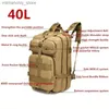 Sacos ao ar livre 30l/40l ao ar livre militar mochilas tático mochila esportes acampamento caminhadas trekking pesca caça saco q231028