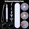 Artes e ofícios pintura diamante caneta broca com luz ferramenta 5d 2 modos diy ferramentas bordado 231027