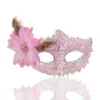 Masque de mascarade de fleurs vénitiennes pour femmes, princesse Sexy, Halloween, fête de noël, masques en dentelle Cosplay